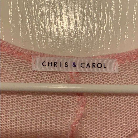 🐳 Pink sheer slouchy sweater - Picture 3 of 5